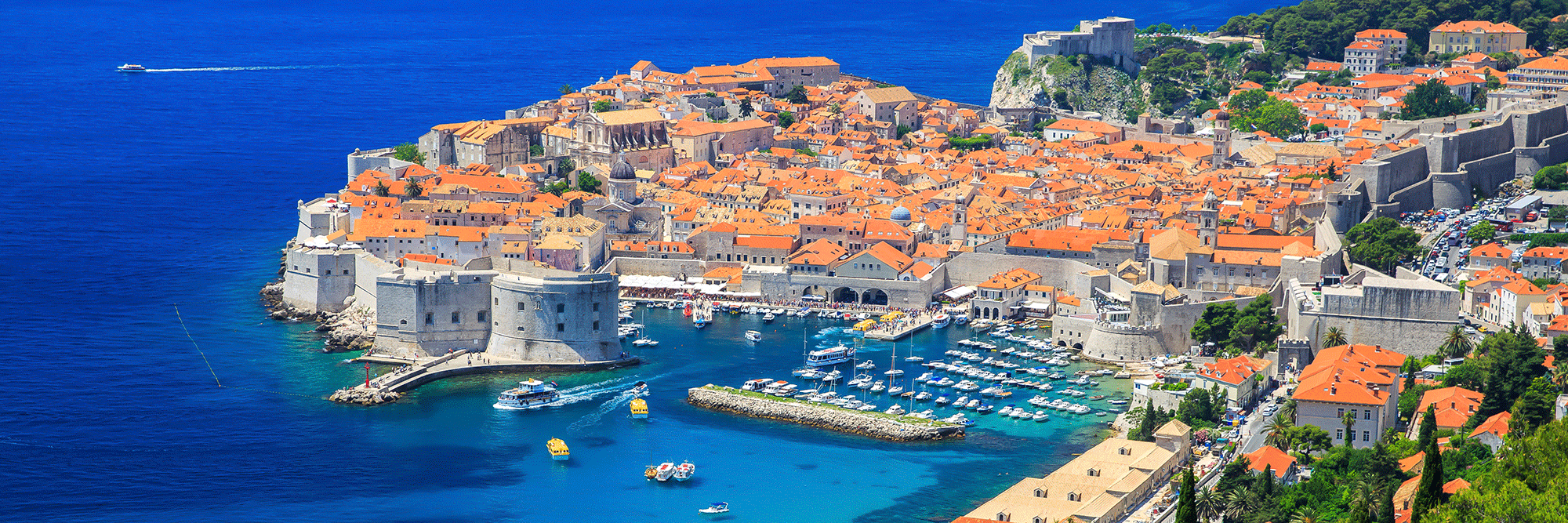 Dubrovnik i Kroatien