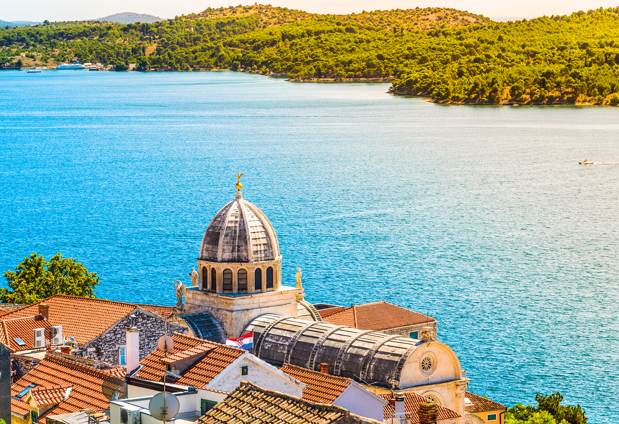 Semester i Sibenik i Kroatien